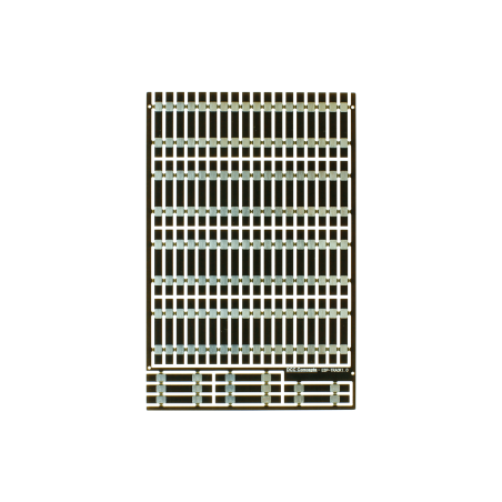 ESP-TRACK1.0 - Pre-Etched Sleepers 1.0mm (4mm scale) Straight Track