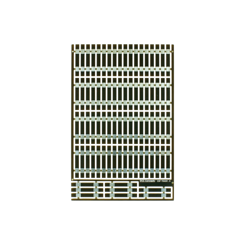 ESP-TRACK1.6 - Pre-Etched Sleepers 1.6mm (4mm scale) Straight Track