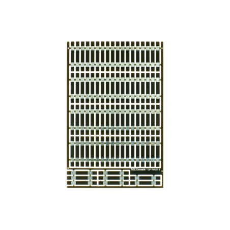 ESP-TRACK1.6 - Pre-Etched Sleepers 1.6mm (4mm scale) Straight Track