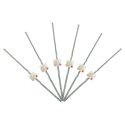 LED-RDM - Mini Butterfly Type 6x 1.6mm (w/resistors) Red