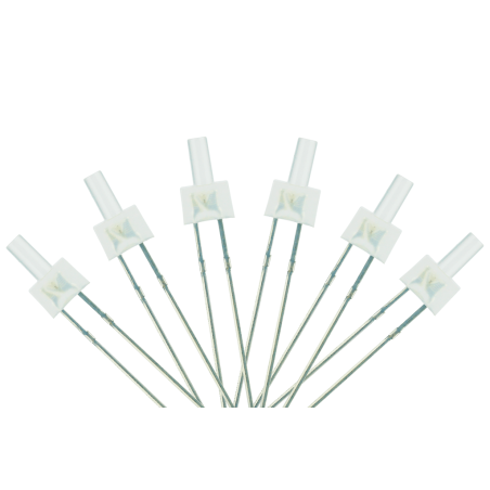 LED-SWT - Tower Type 6x 2mm (w/resistors) Daylight White