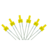 LED-YLT - Tower Type 6x 2mm (w/resistors) Yellow