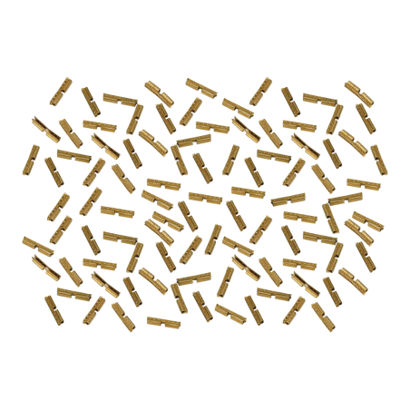 LTK-RJ100 - Rail Joiners (Bullhead) Phosphor Bronze 4mm scale (100 Pack)