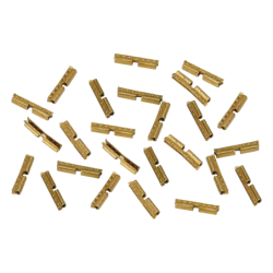 LTK-RJ25 - Rail Joiners (Bullhead) Phosphor Bronze 4mm scale (25 Pack)