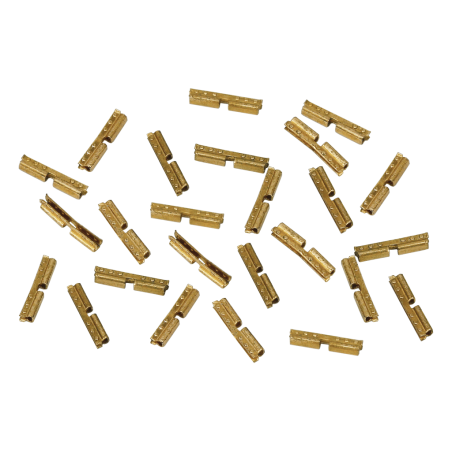 LTK-RJ25 - Rail Joiners (Bullhead) Phosphor Bronze 4mm scale (25 Pack)