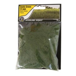 WFS625 - 12mm Static Grass Dark Green