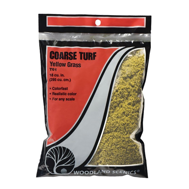 WT61 - Yellow Grass Coarse Turf (Bag)