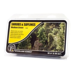 WF1129 - Mediun Green Shrubs & Saplings