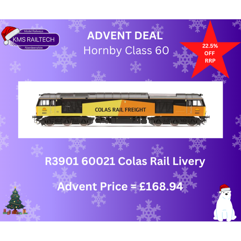 R3901 - Colas Rail, Class 60, Co-Co, 60021 - Era 10