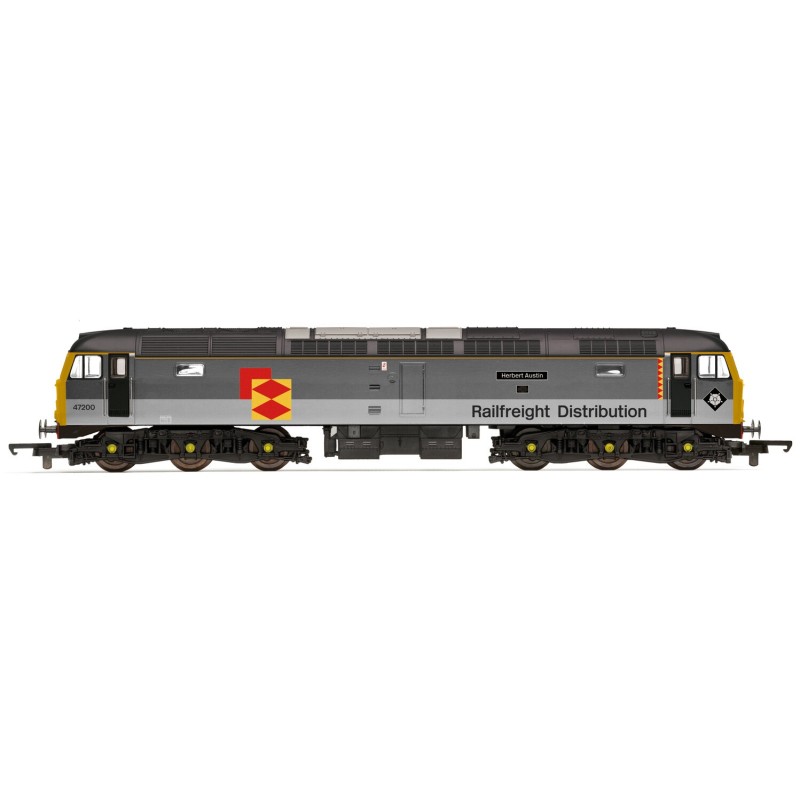 R30321TXS - RailRoad Plus BR Railfreight, Class 47, Co-Co, 47188 - Era 8 (Sound Fitted)