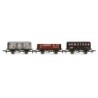R60103 - Triple Wagon Pack BW & Co J James & Co & Newstead Colliery - Era 3