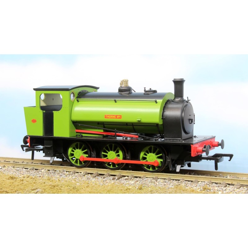 903007 - 16” Hunslet - “Thorne No.1” Plain Green - DCC Ready