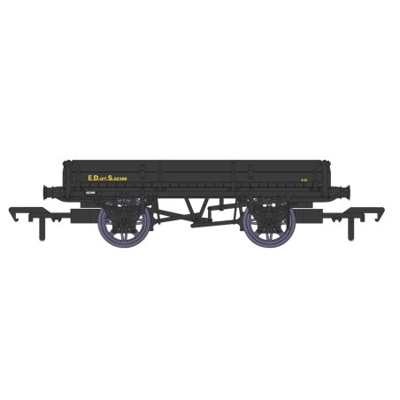 928011 - D1744 Ballast Wagon – BR (S) No.S62388