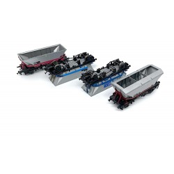 CDA01 E DP K(3) - Cavalex 4mm CDA Wagon - ECC - CDA Double Pack (Set 3)  - KMS Railtech Exclusive