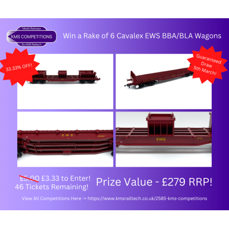 KMS-COMPS-2 - Win a Rake of 6 Cavalex EWS BBA/BLA