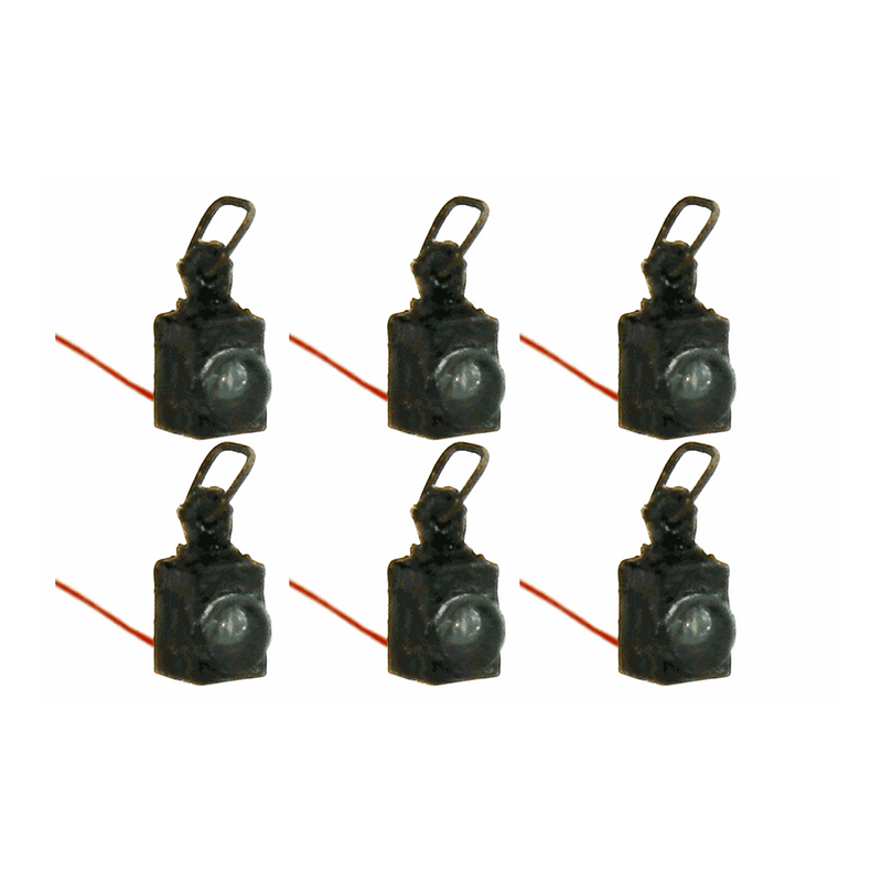 DML-LLBWH-S - Working Loco Lamps LMS/BR (O or S Scale) White (6 Pack)