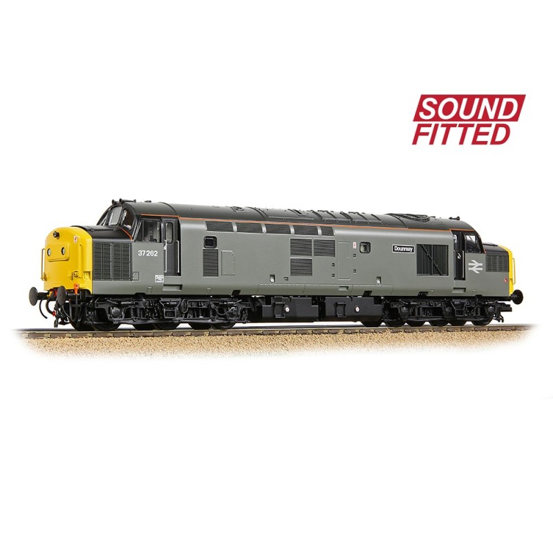 35-311SF - Class 37/0 Centre Headcode 37262 'Dounreay' BR Engineers Grey