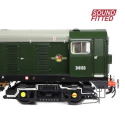 35-353SF - Class 20/0 Headcode Box D8133 BR Green (Small Yellow Panels)