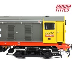 35-357ASF - Class 20/0 Disc Headcode 20010 BR Railfreight (Red Stripe)