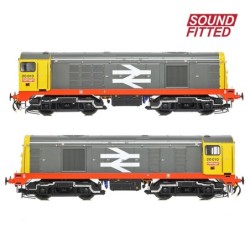 35-357ASF - Class 20/0 Disc Headcode 20010 BR Railfreight (Red Stripe)