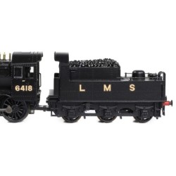 372-627A - LMS Ivatt 2MT 6418 LMS Black