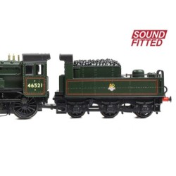 372-630SF - LMS Ivatt 2MT 46521 BR Lined Green (Early Emblem)