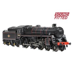 372-729SF - BR Standard 5MT with BR1 Tender 73050 BR Lined Black (Late Crest)