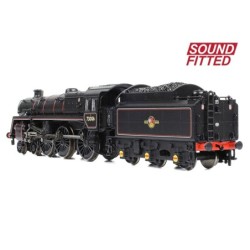 372-729ASF - BR Standard 5MT with BR1 Tender 73006 BR Lined Black (Late Crest)