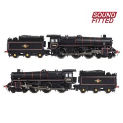 372-729ASF - BR Standard 5MT with BR1 Tender 73006 BR Lined Black (Late Crest)