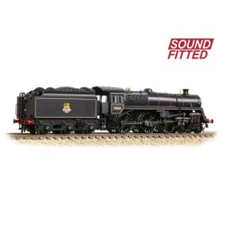 372-730SF - BR Standard 5MT with BR1C Tender 73065 BR Lined Black (Early Emblem)