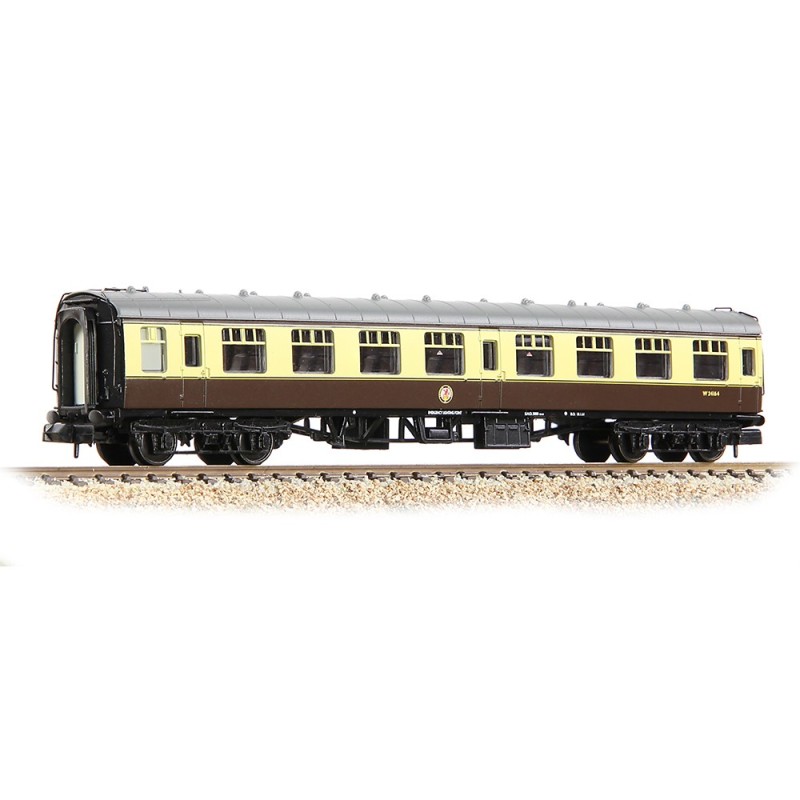 374-064D - BR Mk1 SK Second Corridor BR (WR) Chocolate & Cream