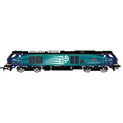 4D-022-026D - Class 68 'The Poppy' 68033 DRS Compass with Poppy - DCC Fitted