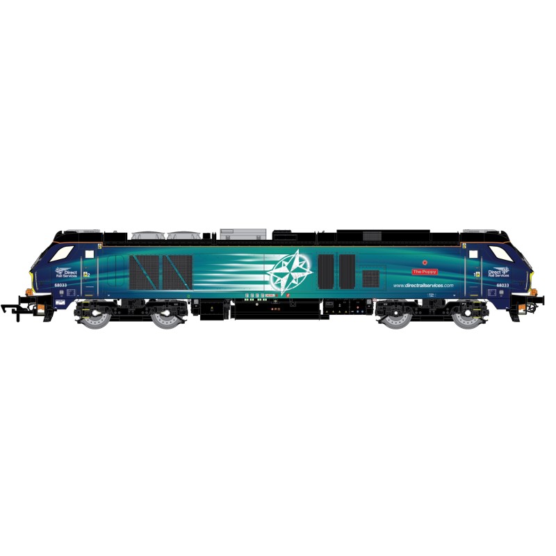 4D-022-026S - Class 68 'The Poppy' 68033 DRS Compass with Poppy - DCC Sound Fitted