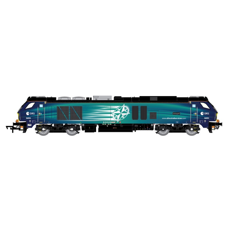 4D-022-027S - Class 68 'Intrepid' 68002 Compass new DRS Logo - DCC Sound Fitted