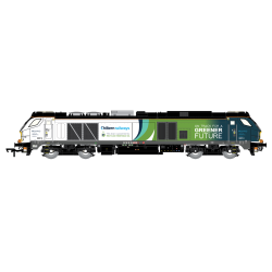 4D-022-028 - Class 68 68014 Chiltern Green Bio Fuel Livery - DCC Ready