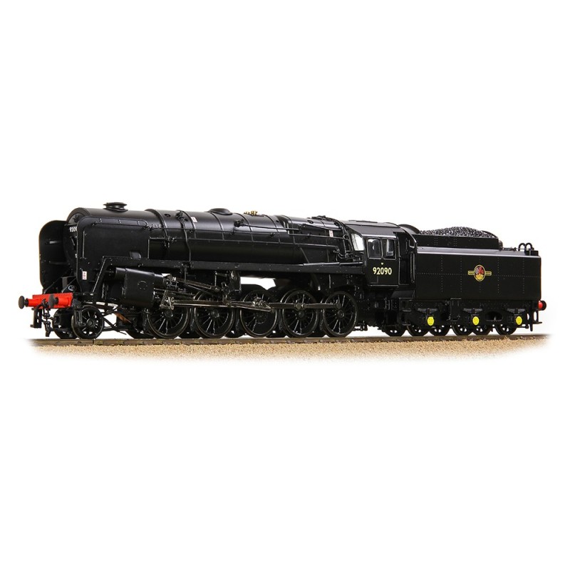 32-861A - BR Standard 9F with BR1G Tender 92090 BR Black (Late Crest)