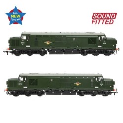 35-302SF - Class 37/0 Split Headcode D6710 BR Green (Late Crest)
