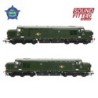 35-302SFX - Class 37/0 Split Headcode D6710 BR Green (Late Crest)
