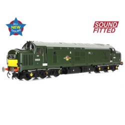 35-306SF - Class 37/0 Centre Headcode D6829 BR Green (Small Yellow Panels)