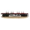 373-925D - 30T 'Prawn' Bogie Bolster BR Gulf Red [WL]