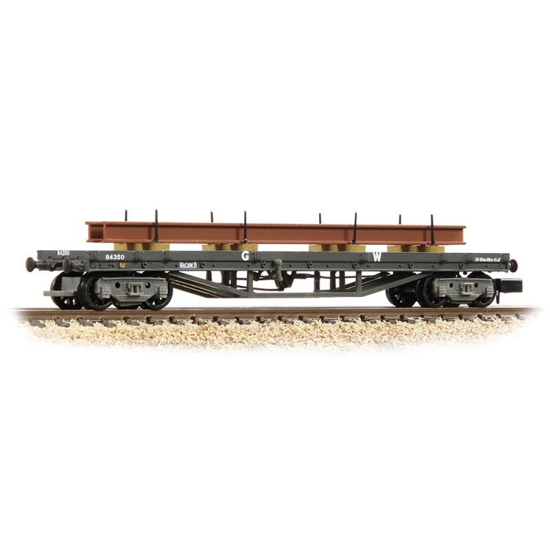 373-927C - 30T 'Macaw B' Bogie Bolster GWR Grey [WL]