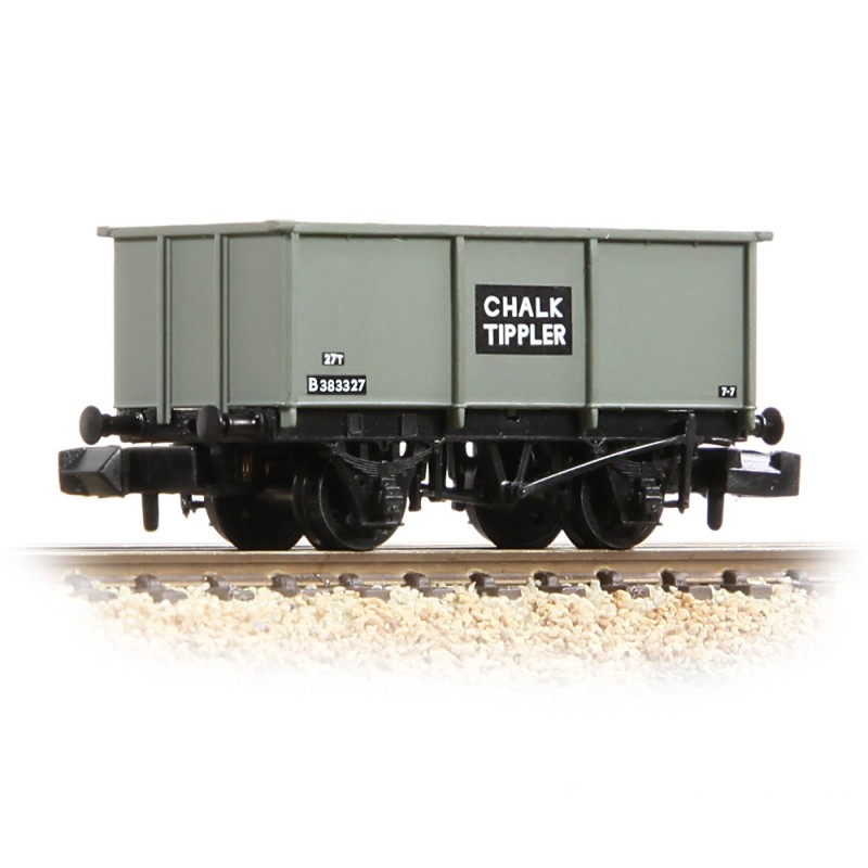 377-276C - BR 27T Steel Tippler Wagon BR Grey 'Chalk'