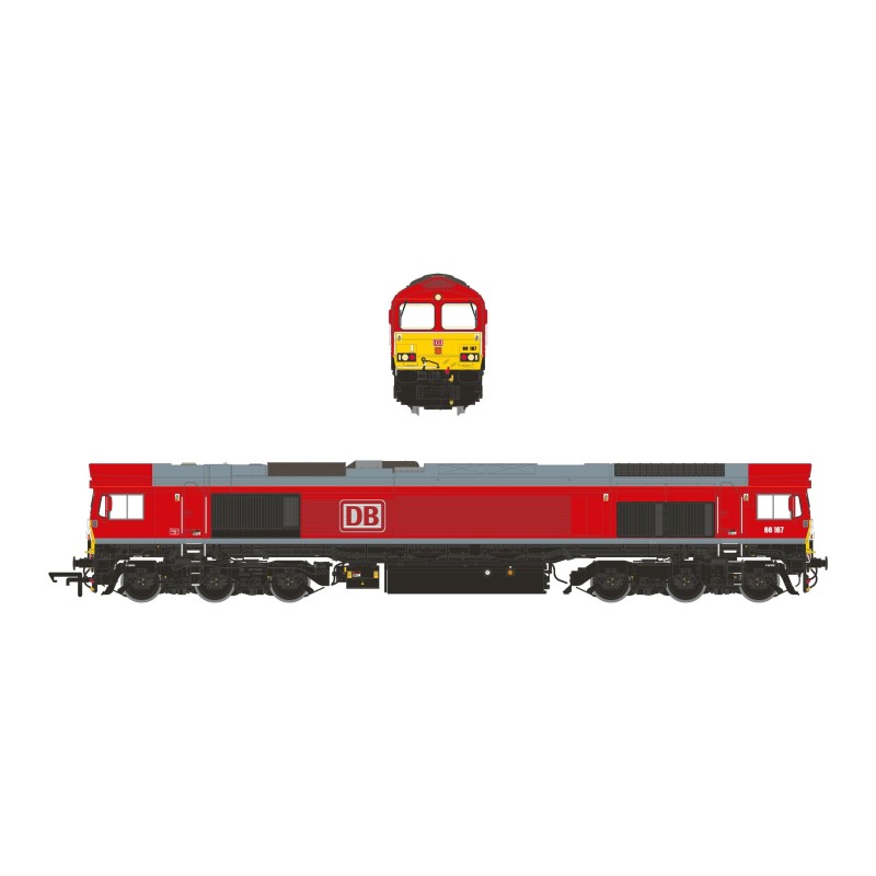 ACC2634 - Class 66 - DB Red - 66167