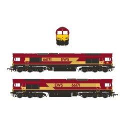 ACC2647-DCC - Class 66 - EWS Maroon - 66171 - DCC Sound Fitted