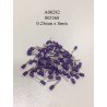 0.25mm x 8mm Insulated Violet Ferrules (100 Per Pack)