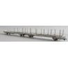 OO-IPA-121A - OO-IPA-121A STVA Grey - Twin IPA Set Flat with Stakes