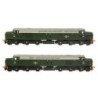 Class 40 Centre Headcode D345 BR Green (Small Yellow Panels)