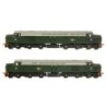 Class 40 Centre Headcode D345 BR Green (Small Yellow Panels)