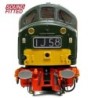 Class 40 Centre Headcode D345 BR Green (Small Yellow Panels)