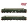 Class 40 Centre Headcode D345 BR Green (Small Yellow Panels)